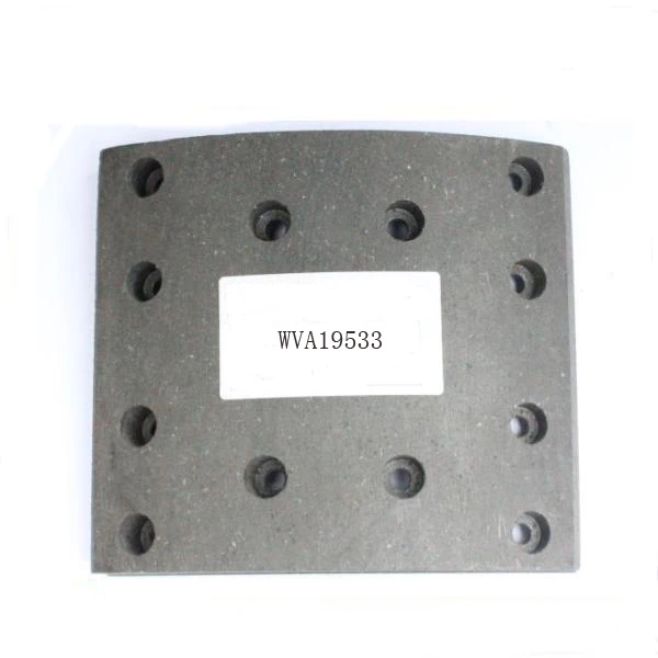 Factory support custom rear 19553 truck Brake lining for Iveco - R.O.R