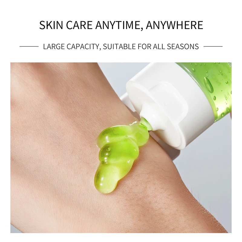 Best Seller 100% Aloe Vera Soothing Organic Skin Care Moisturizing Repairing Removing Acne Lightning Aloe Vera Gel Natural