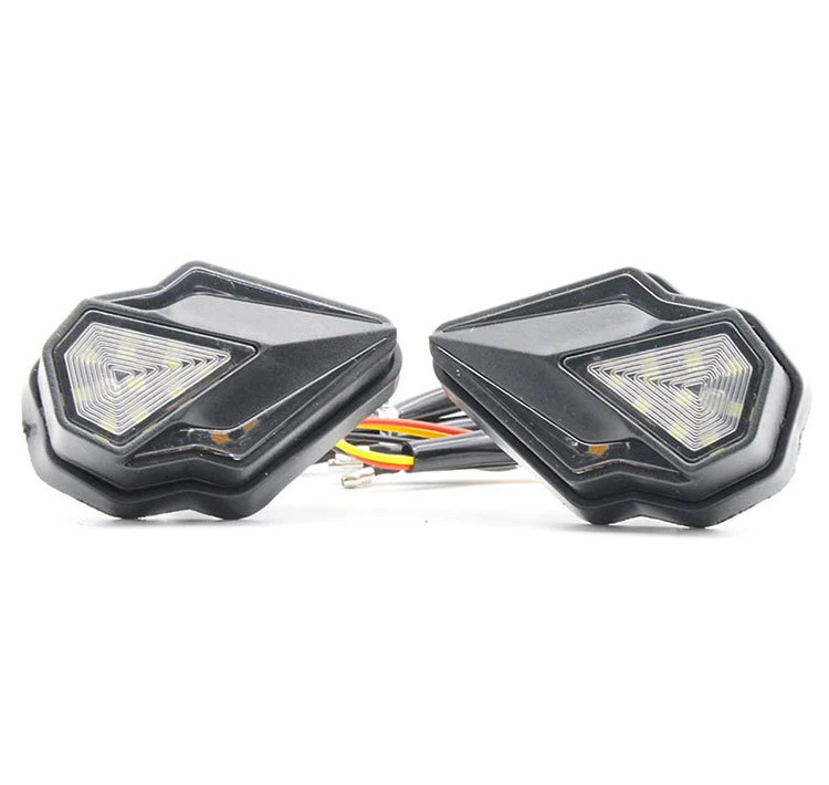 REALZION оптовая продажа мотоциклетный светодиодный водонепроницаемый индикатор поворота Semaphore Light в сборе для универсального 10 мм