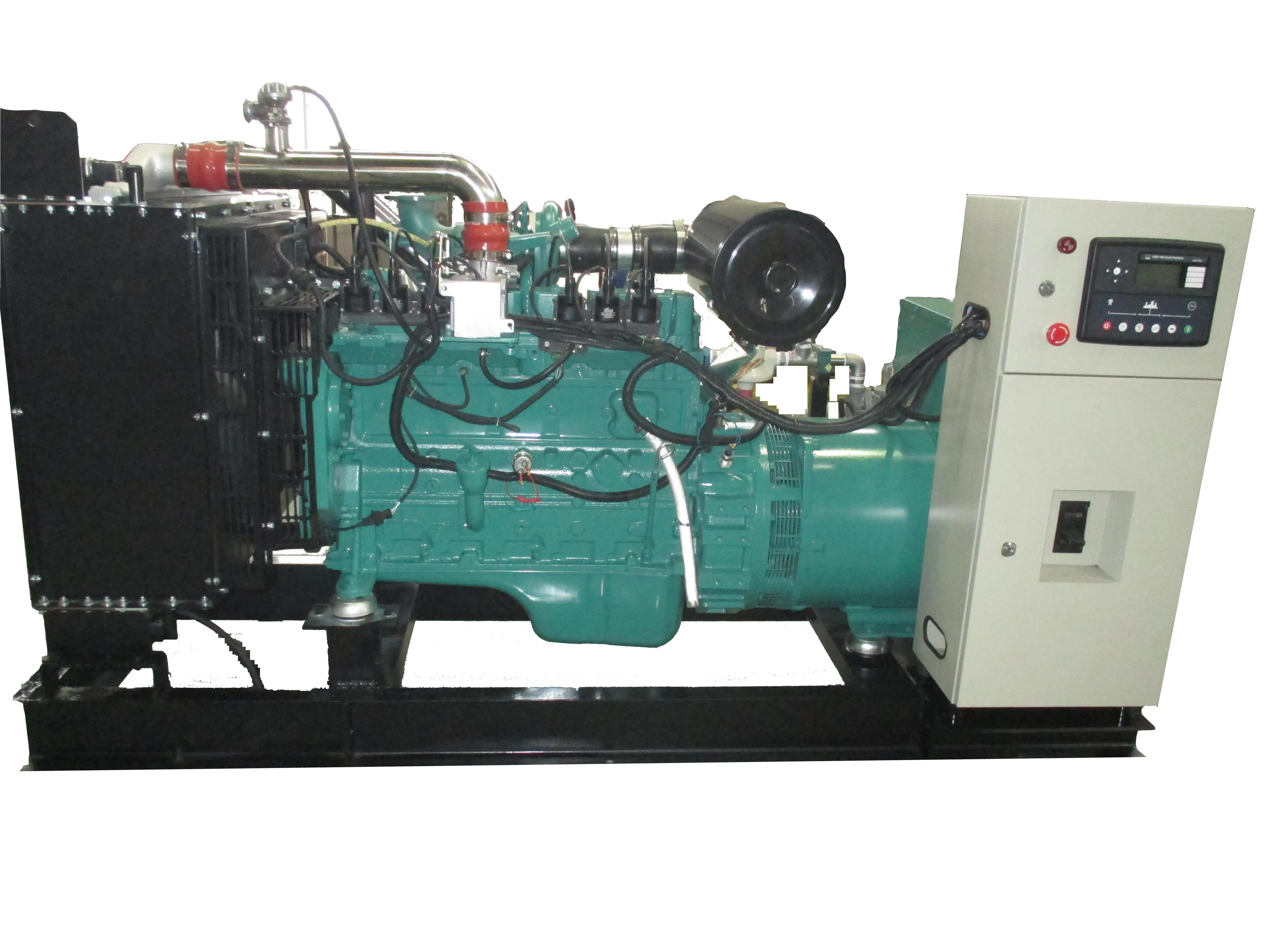 Customized Natural gas methane Turbine generator 80kw LPG/CNG/biogas generator set water cooling 120kw genset