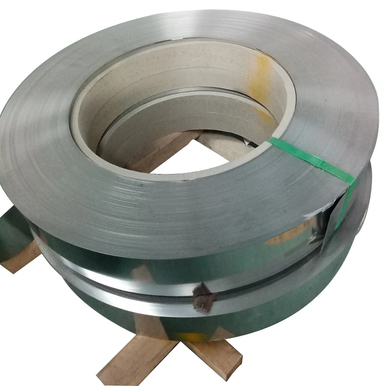 S304 Slit stainless steel Deburred banding 12 mm Wide x 0.50 mm thick x 20 Kg Coils per