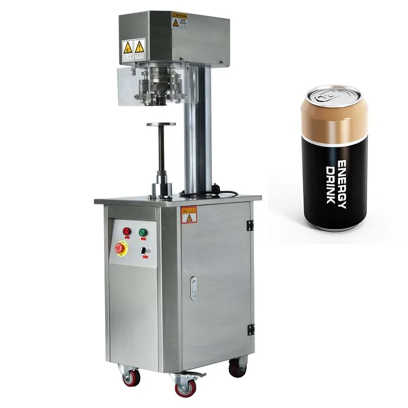 2023 Hot Sale Beer Can Capping Machine Can Seamer Tin Small Business Sealing Machine