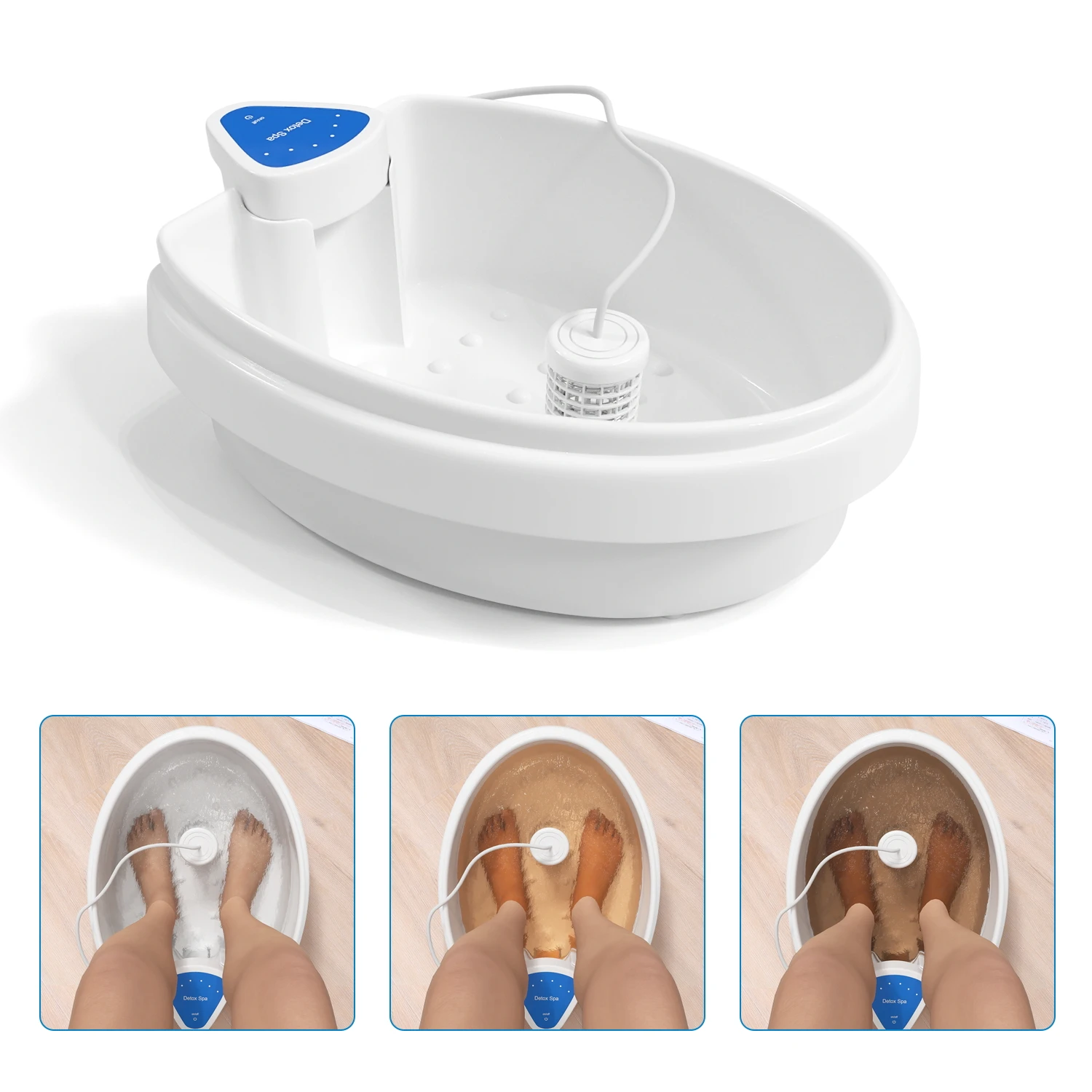 Factory Ion Detox Foot Spa Dual Ionic Detox Machine Relax Ionic Foot Bath Detox Machine Ion Cleanse