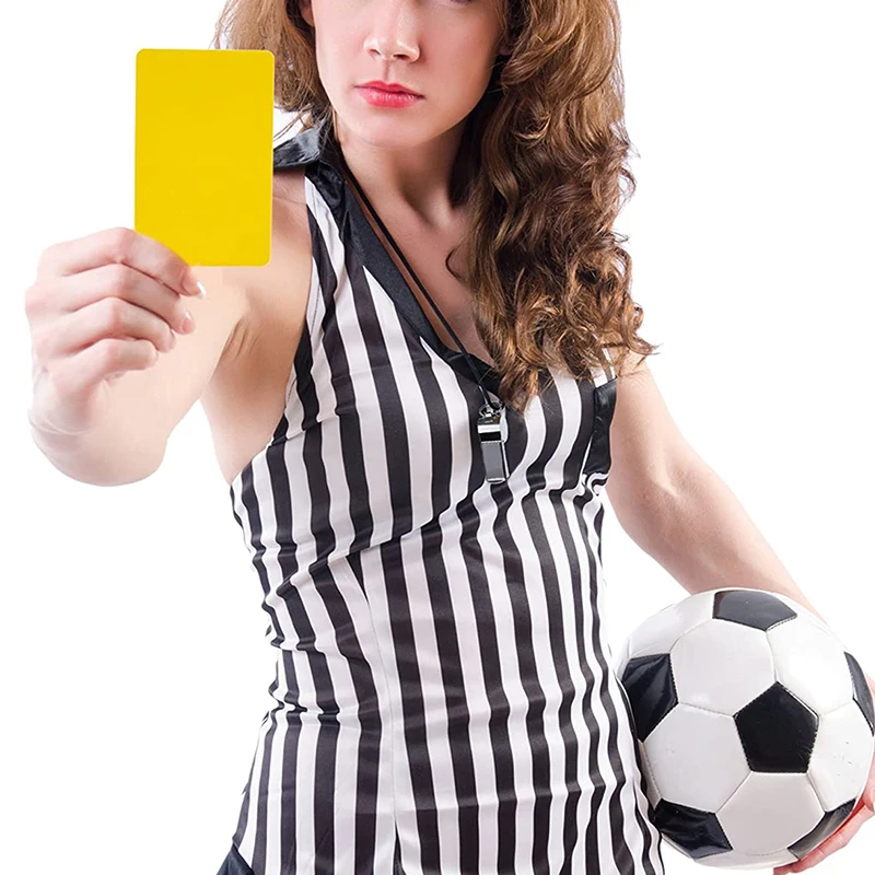 3D MAX Wholesale soccer game small Sport Officials Penalty Card red and yellow Warning Card soccer referee card