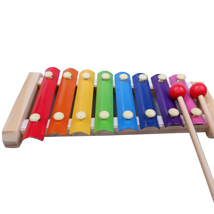 Custom Music Toy Kit Toddler Xylophone Children Percussion Toy Musical Instrument Wooden Educational Toy