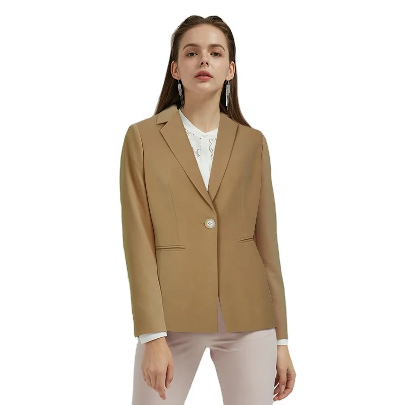 
Factory Direct Wholesale Oem Fashionable formal business Womens Suits Blazer For Women 
