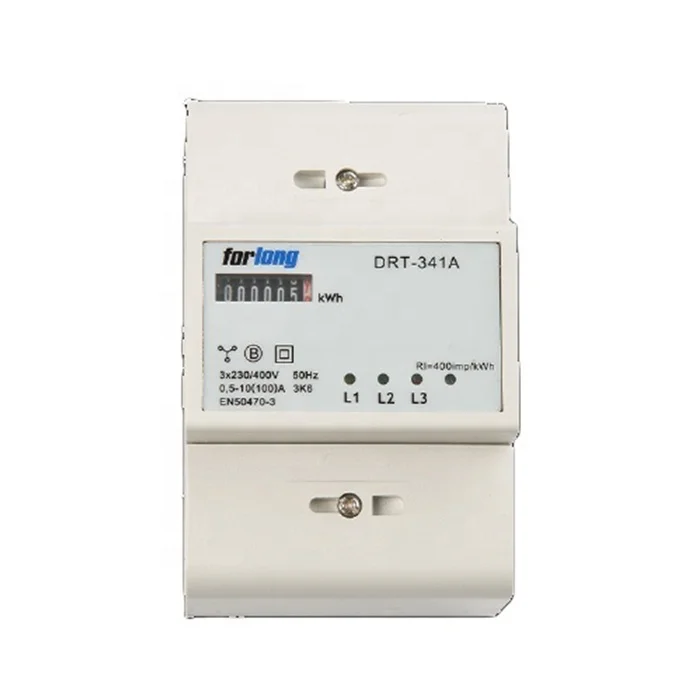 2021 Новый тип 3 фазы кВтч метр Din Rail умный электронный счетчик энергии