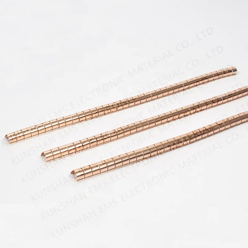 Metal Stamping Parts Tech-Etch EMI Shielding Gasket Becu Fingerstock for RF Shielding Room