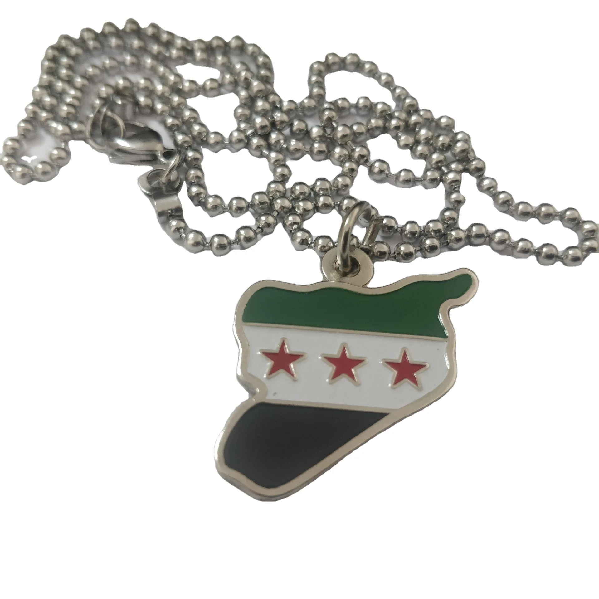 2020 Syria Flag Cheap Custom Keychain/ Free Syria Map Keychain