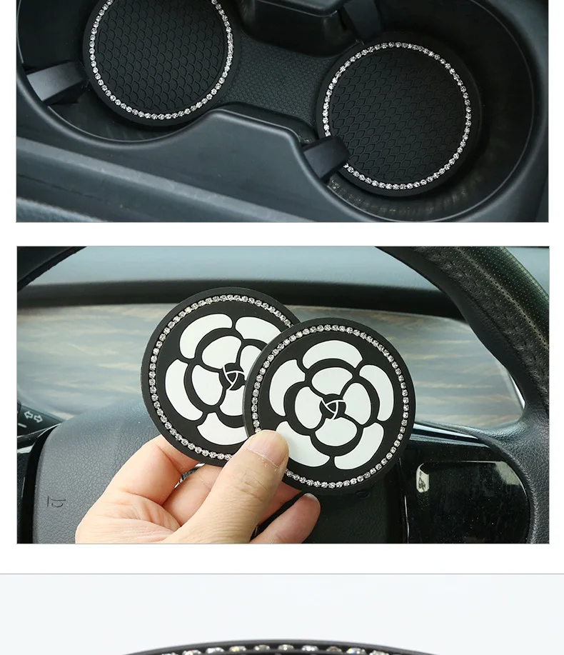 Factory Direct Sales Car Coaster Car With PVC Heat Insulation Non-Slip Mat Car Water Coaster
