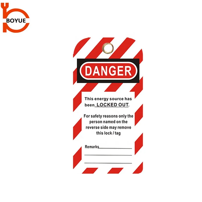 Lock Out Tag Out Pvc Safety Warning Tag Lockout And Tagout Danger Loto