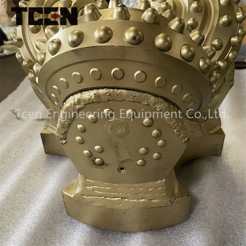 TCI Tricone bits with high grade tungsten carbide for underground rock well trenchless drilling