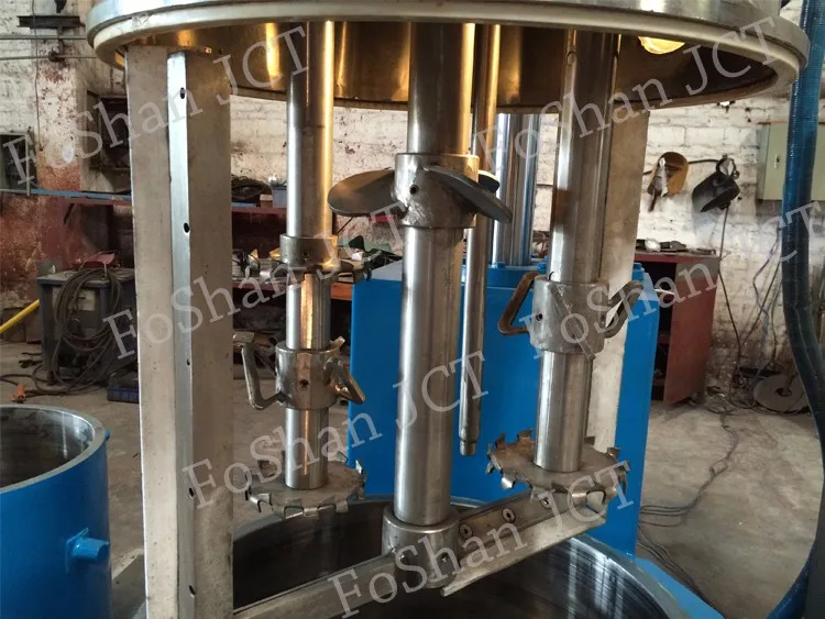 Hydraulic lifting high speed disperser/paint mixing machine/1000kg industrial mixer