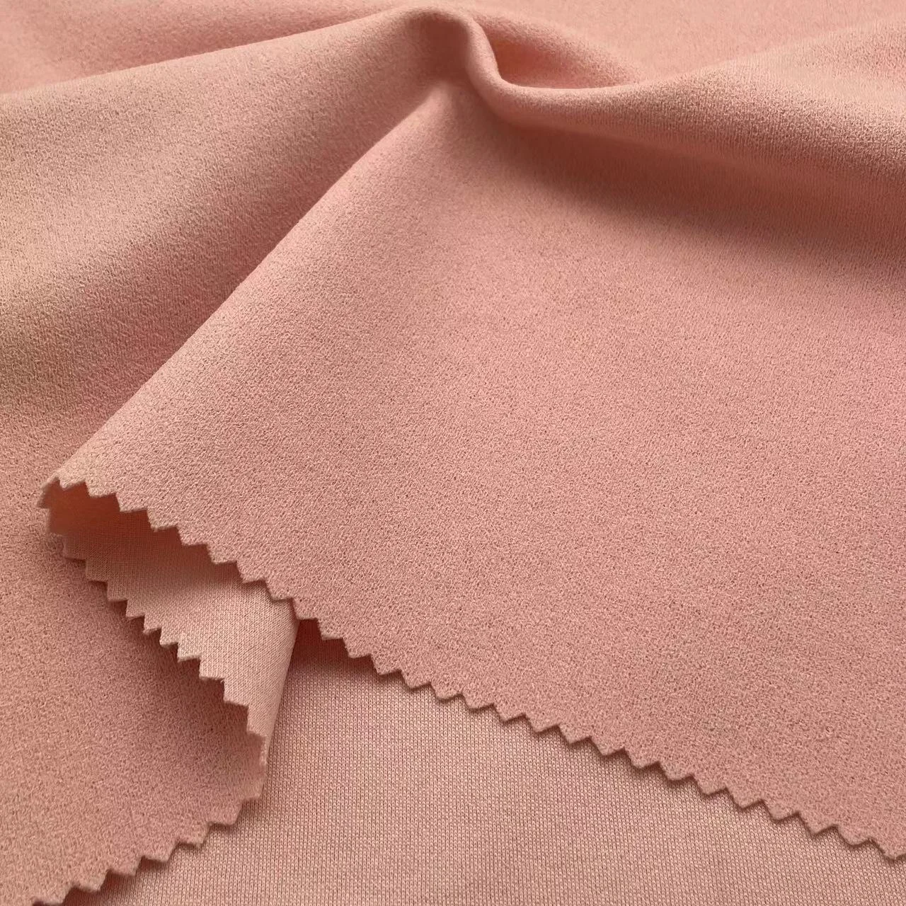 Factory Direct Sale High Quality Composition 100% Polyester Moss Crepe Fabric For Girl Clothing