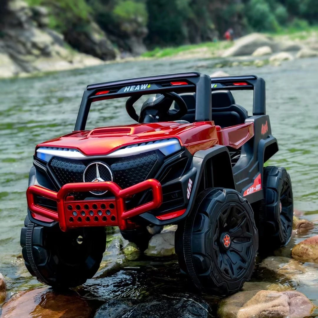 Factory Supply self drive 2 seats 24 volt ride on car for kids 4x4 big cars for children kids toy car electric
