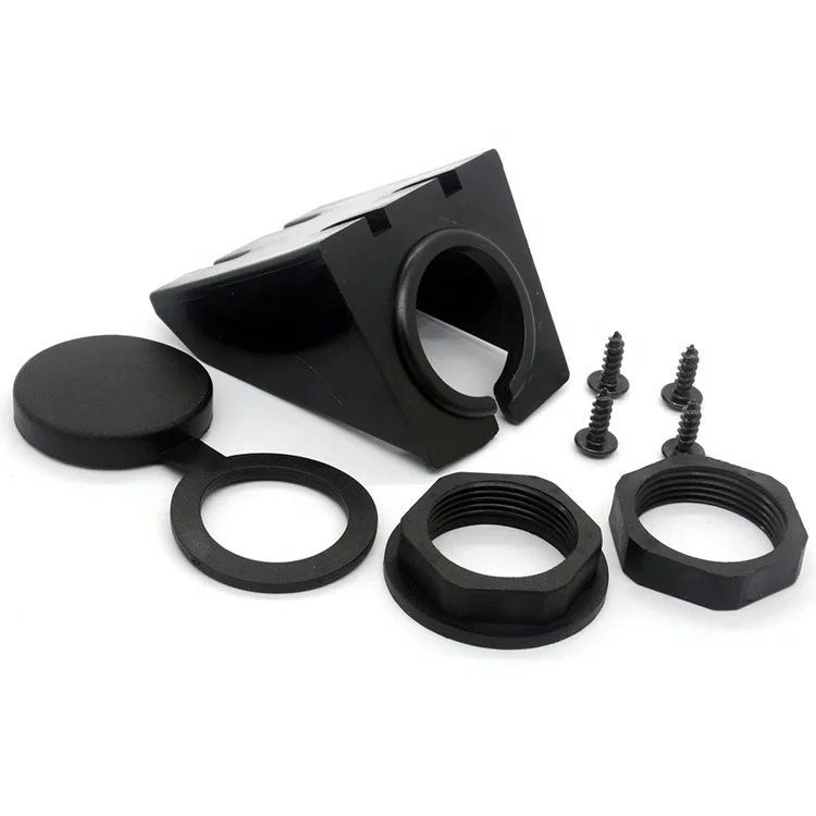 USB 3.0 & 3.5mm AUX 2 RCA Male to USB and 1/8 Audio Stereo Female Dash Panel Mount Extension Code for Car Bike Boat Motorcycle