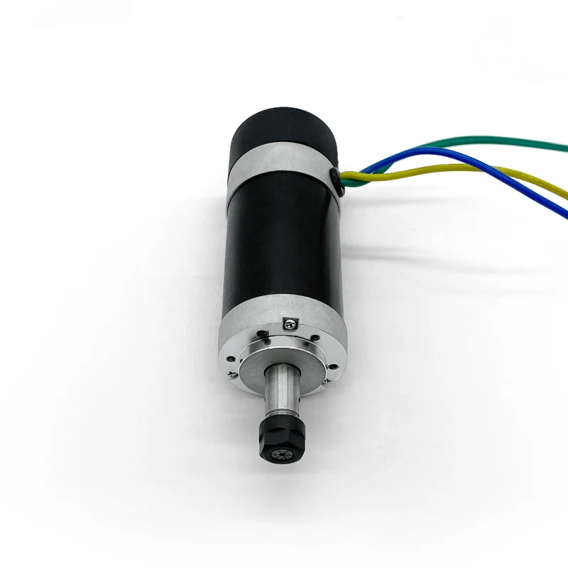 48V 400W Brushless Dc Motor 0.32N.m High rpm 12000rpm Air cooled spindle motor