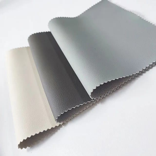 Cuero Eco Microfiber Leather Material PU PVC Synthetic Leather for Car Seat Steering Wheel