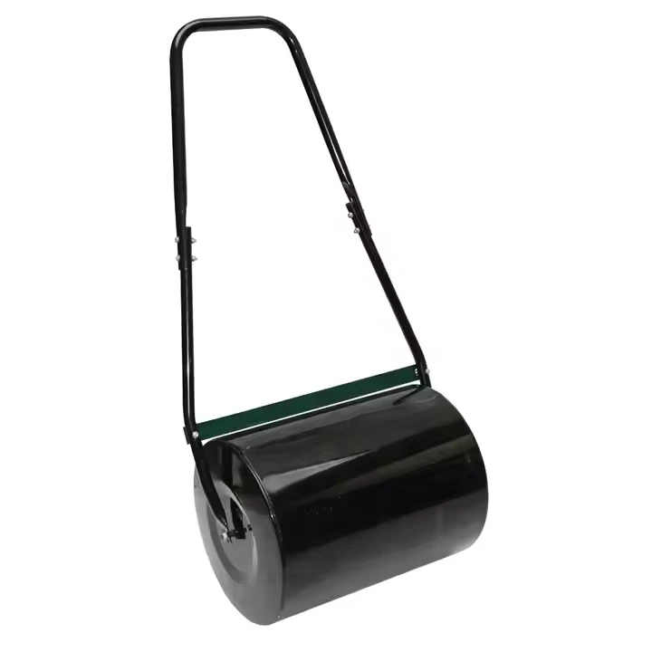 Hand Operated Filled Garden Tractor Mower Lawn Rollers Steel Garden Tools Farm Roller