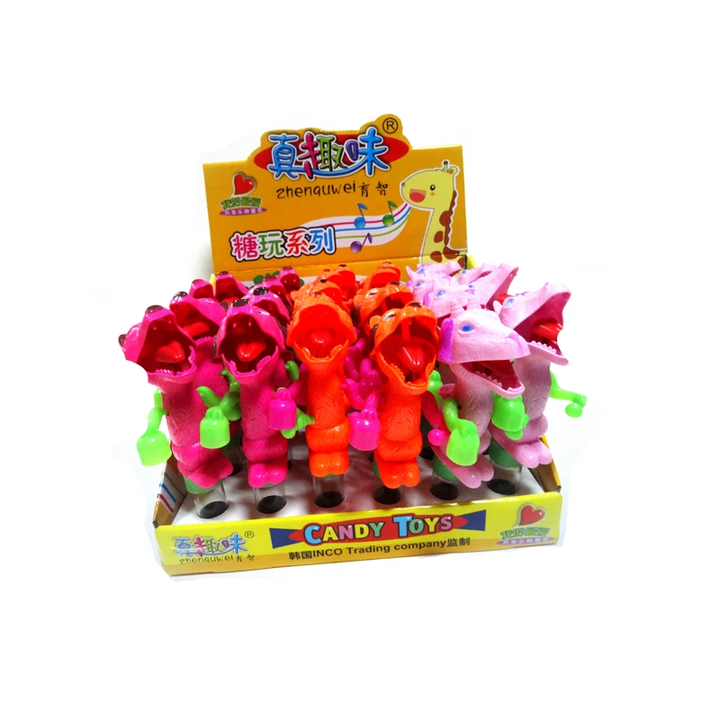 colorful sweet center filled soft candy fruits toys