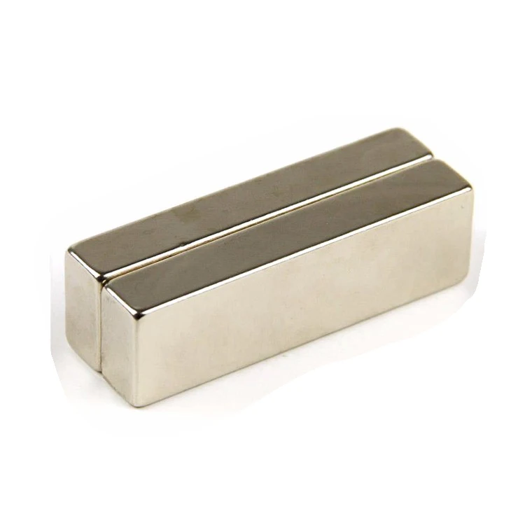 N52 Single Pole Monopole Tube Magnet Ndfeb Rectangular Magnet Neodymium Bar Block Magnet