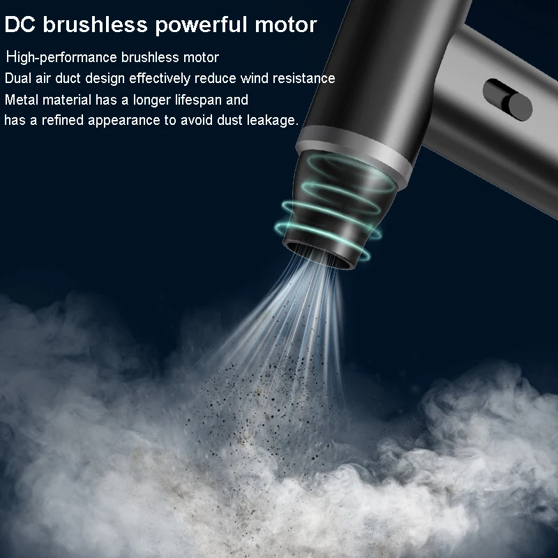 Air Keyboard Cleaner Compressed Sprayd Air Duster for Computers 6000mah Rechargeable Blower Cleaning Cordless Air Duster