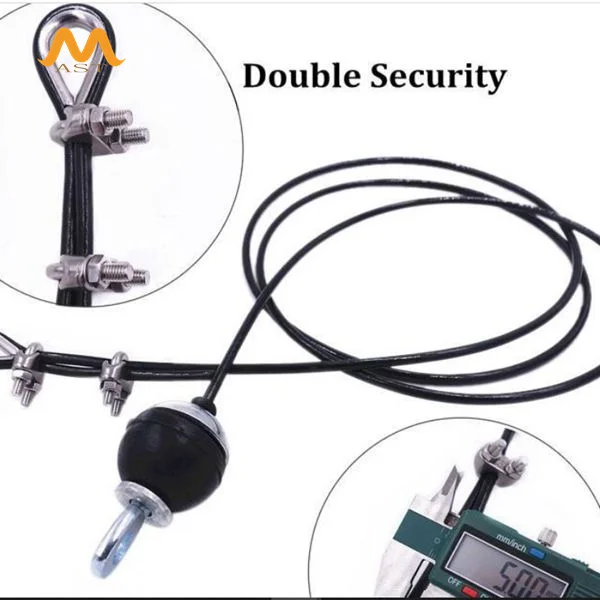 Fitness Equipment Galvanized Steel Cable Tpu Coating
