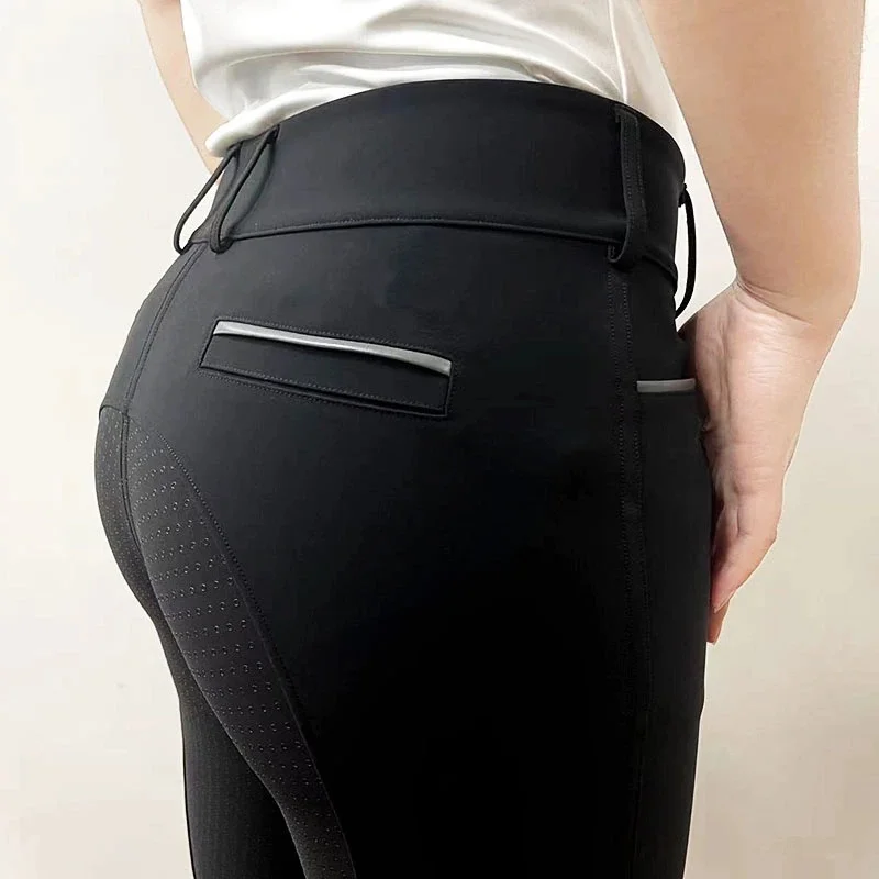 Wholesale Equestrian Breeches Women Horse Riding Tights Leggings Seat Ladies Horse Riding Breeches