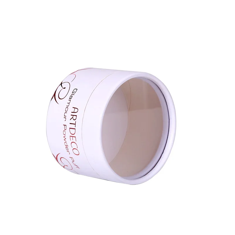 High quality round cardboard cylinder box with PVC window for children toys packaging