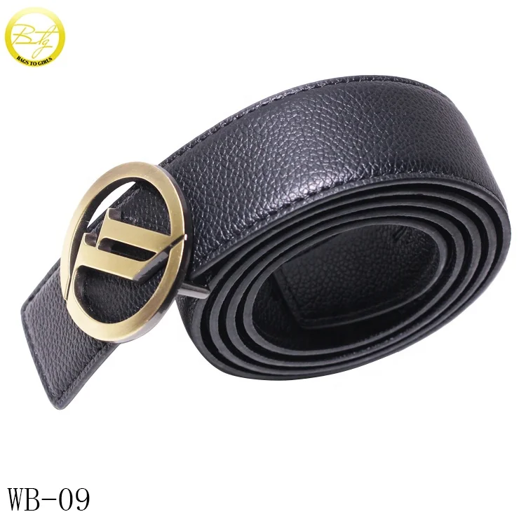 High Quality Brand Letter logo Belt Buckles Die Casting Waist Hardware Adjustable Metal Strap Clip Buckle for Leather Crafts