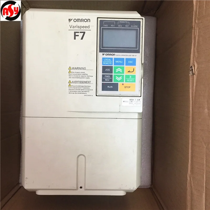 Used Tested Working OMRON YASKAWA Inverters Varispeed F7 Frequency Converter Servo drive CIMR-F7Z47P5