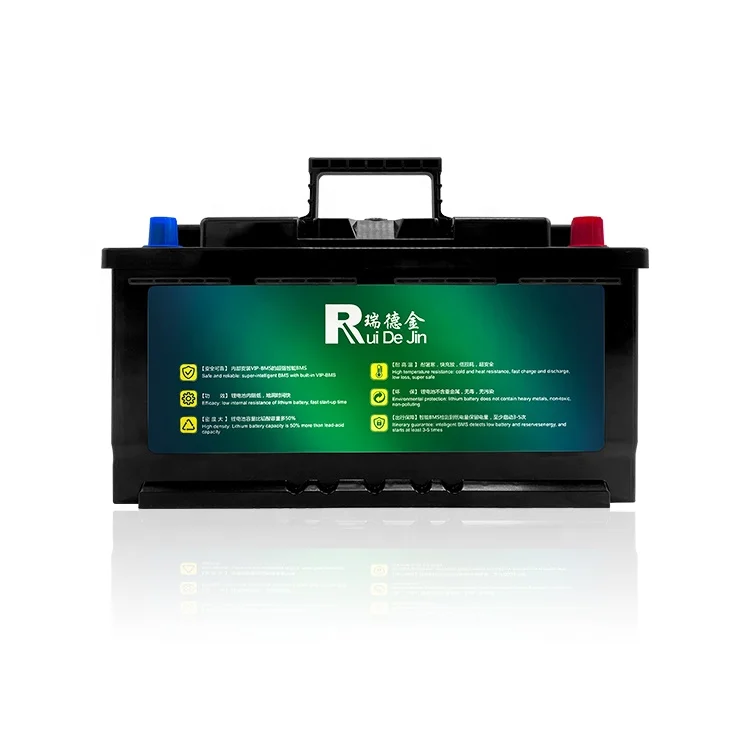 Car battery with high quality maintenance free Agm car starter battery 100 100ah