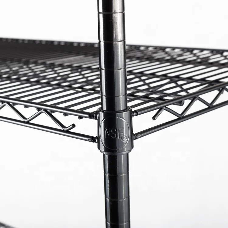 Storage Good Quality China Nsf Chrome Shelf  Metal Rack Wire  Shelving