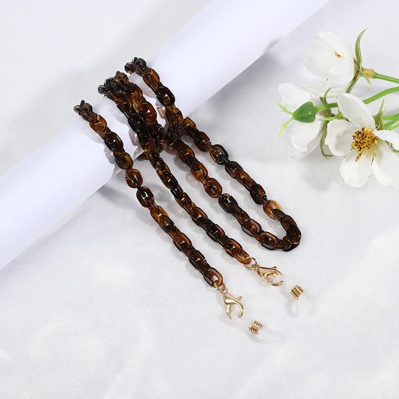 
Fashion Acrylic Eyeglass Chain Sunglasses Eyewear Strap Necklace Colorful Masking Holder Jewelry 