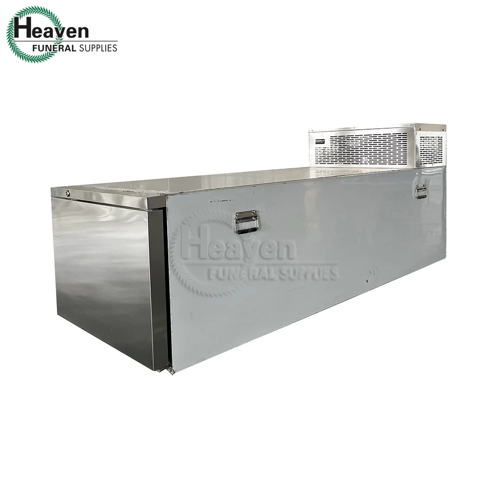Dead Body Freezer Morgue Equipment Car Mounted 12V Mortuary Refrigerators for Corpses Cold Storage