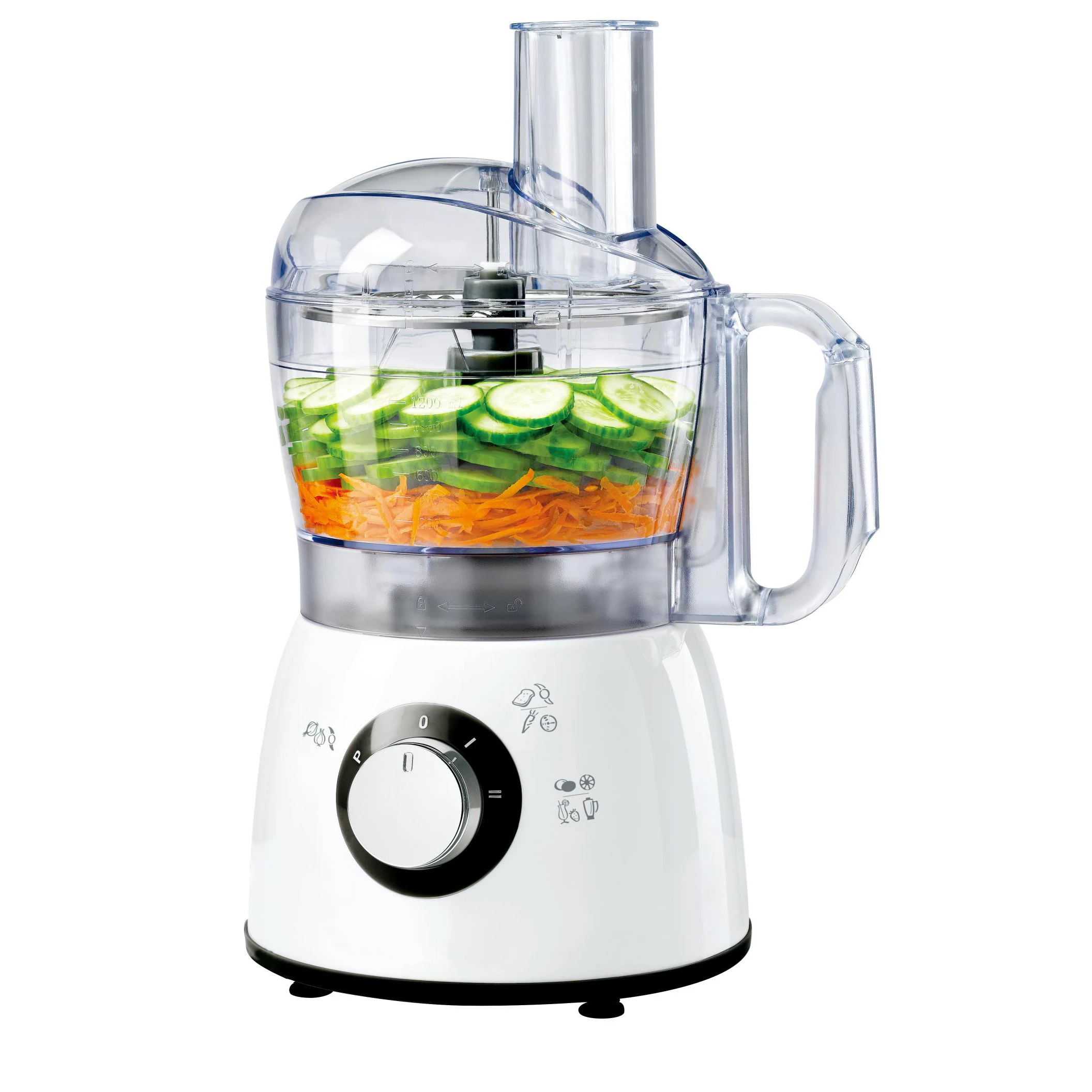 And noodle vegetable meat food processor