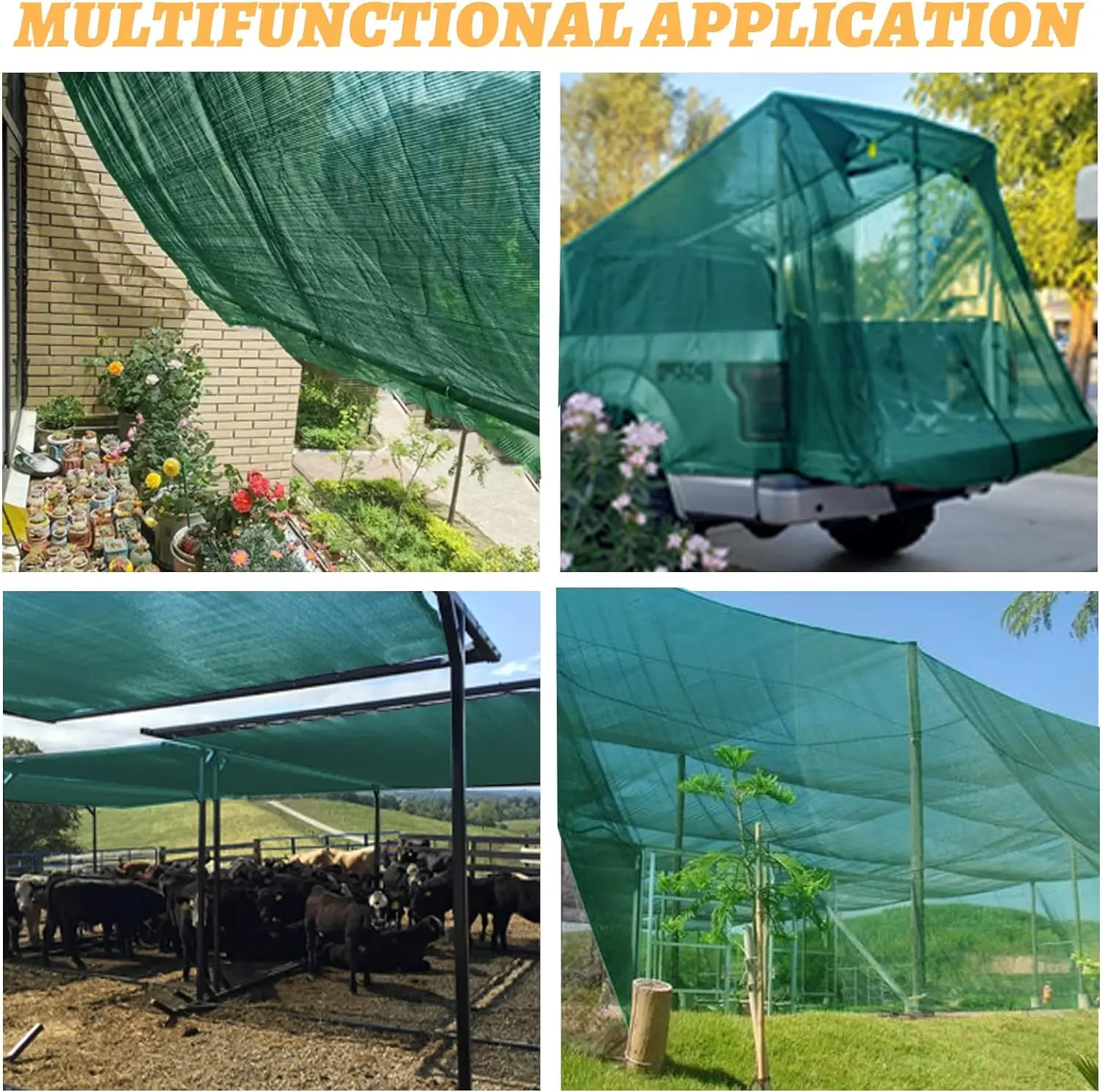 anti-hail 100% virgin hdpe knitted woven netting white red 50 60 70 GSM anti hail nets with shade net agricultural green houses
