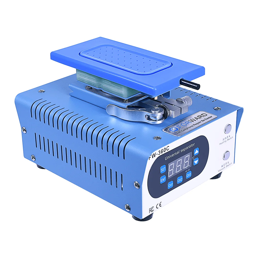 FORWARD FW-360C Vacuum Separator Machine Rotary Platform LCD Edge Flat Screen Separating For Mobile Phone Screen Replace Repair