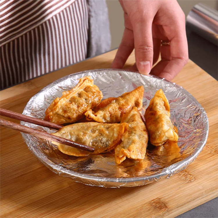 Refrigerator freezing wrapping storage aluminum foil  kitchen oven barbecue cooking aluminum foil