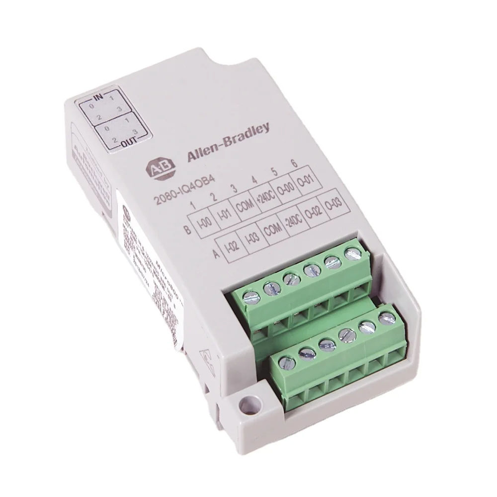 Новый программируемый plc контроллер PLC 2080-IQ4OB4 для промышленного управления