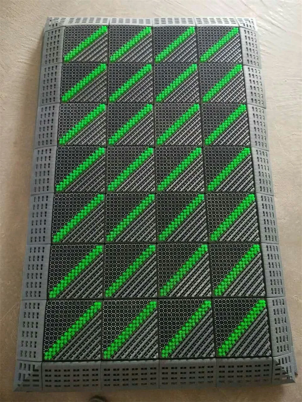 Outdoor Mat Good Quality Dust Floor Mats Three-in-one Mat Custom Door