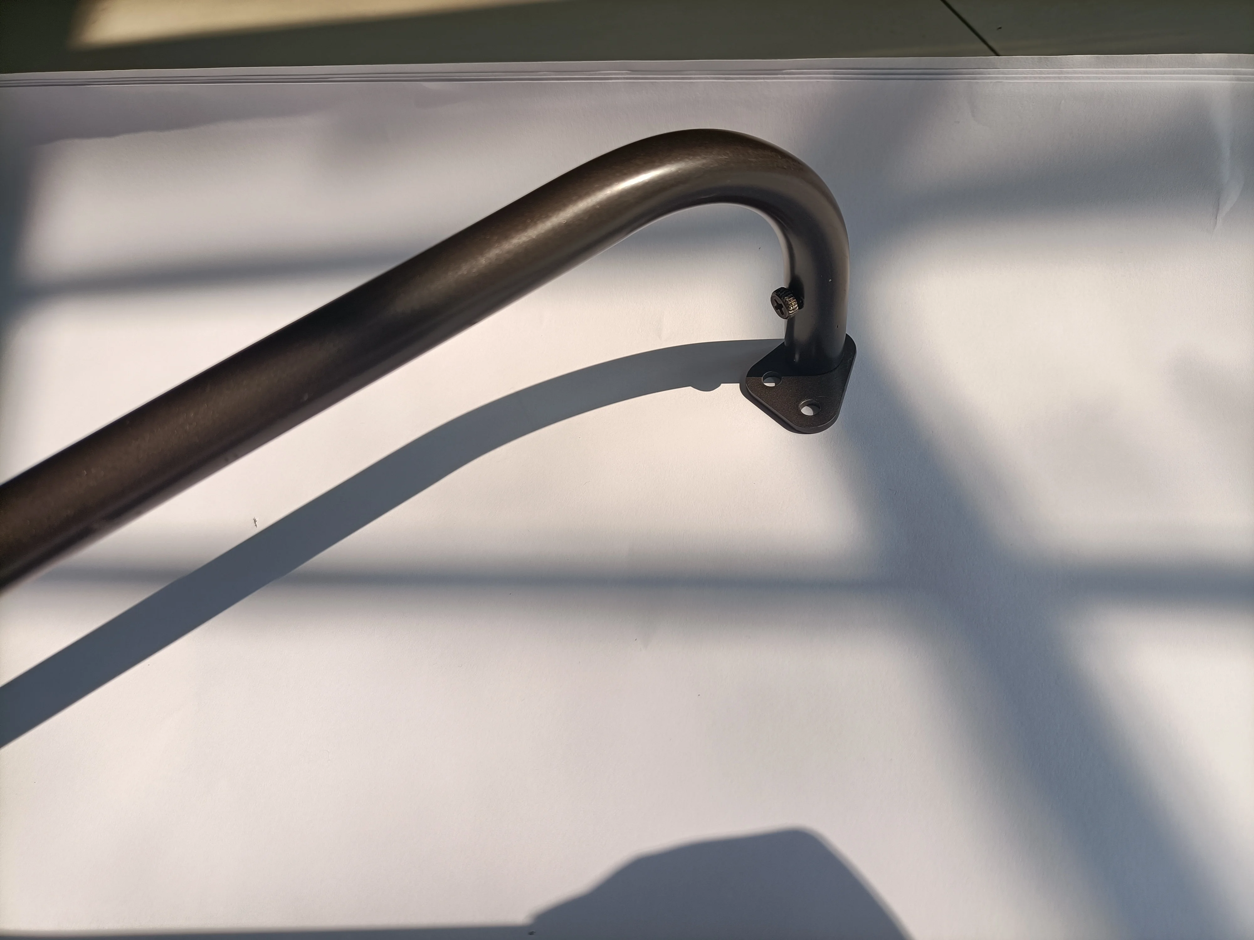 Smart Home Factory curtain rod curtains rods holdercurtain pull  Window Single Drapery Rod with Finials