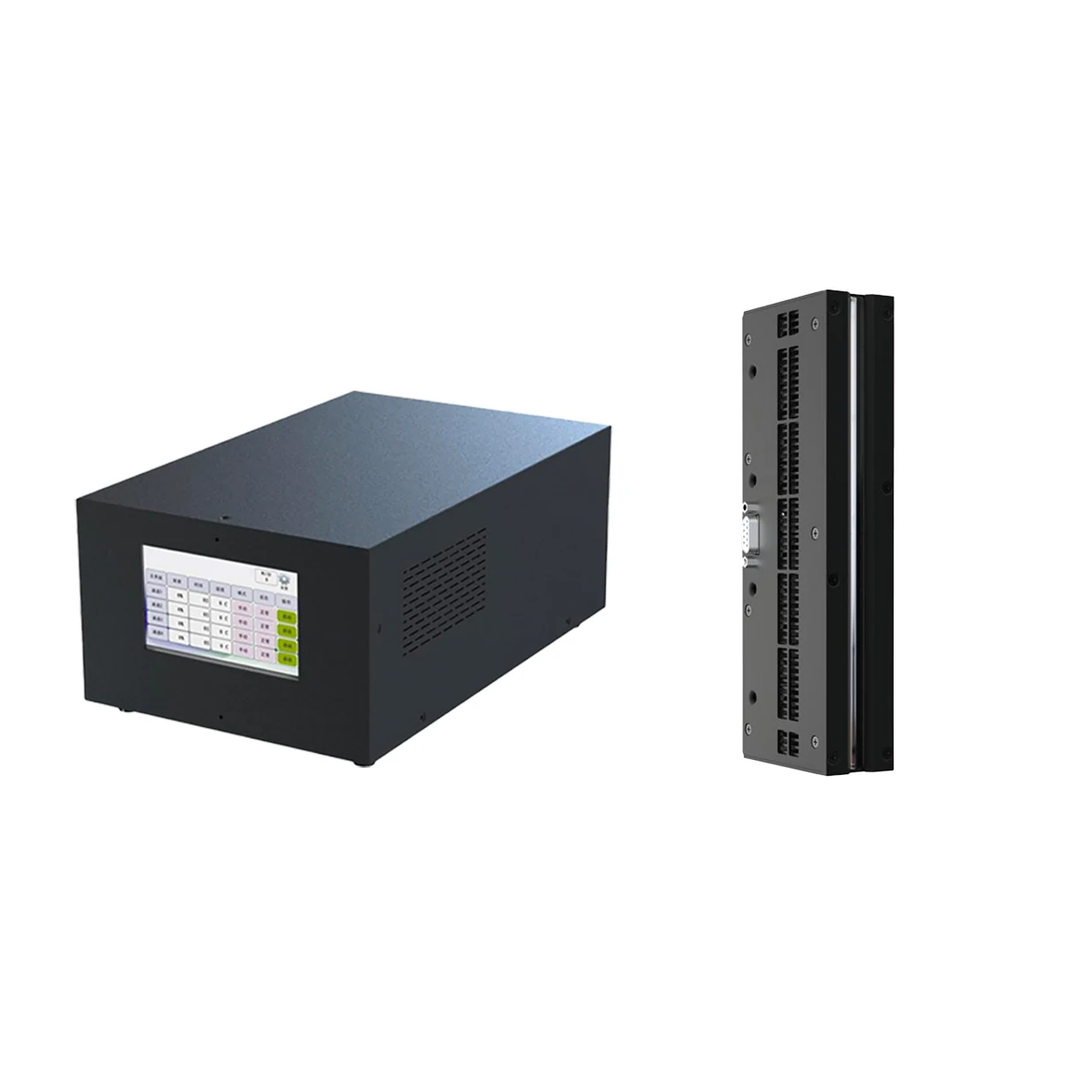 High UV Intensity 200*10mm LED UV Line Curing System for UV Adhesives 395nm Wavelength