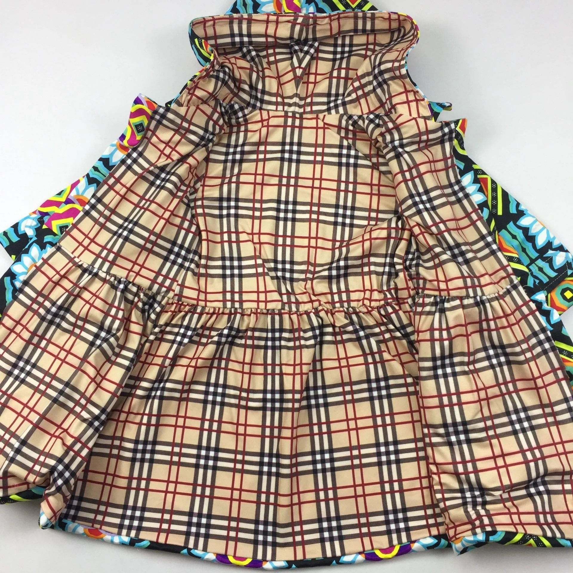 
RTS And OEM Fall/Winter Wholesale Jacket Infant Kids Baby Girls Kids Match Lining Hooded Button Hoodie Tops Clothes Coat 