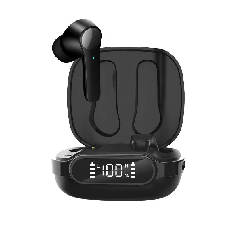 Plastic Long Playing Time Auto Noise Cancelling Rechargeable Wireless Earphone L52 anc