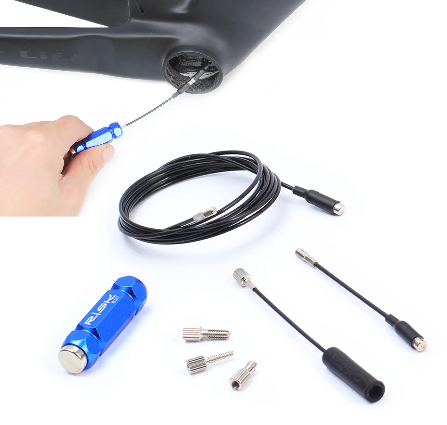 Internal Cable Routing Tool for MtB Road Bike Bicycle