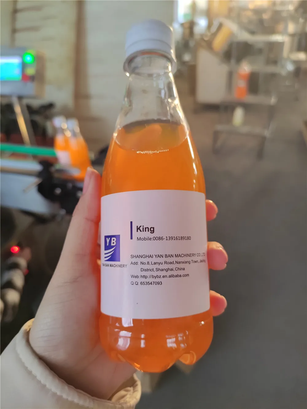 WB-YG6 Automatic Liquid Bottles Filling Equipment Glucose Normal Saline Filling Machine