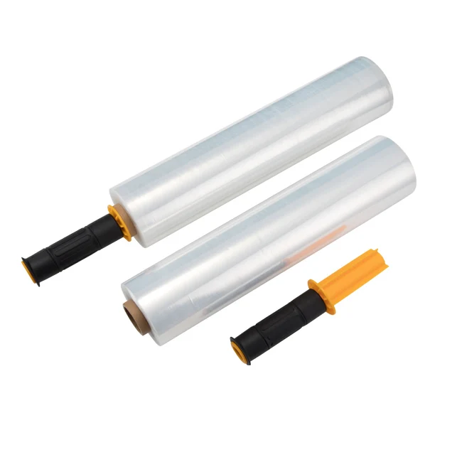 good price plastic pallet stretch wrap film customized stretch wrap transparent pallet wrap film pe stretch film