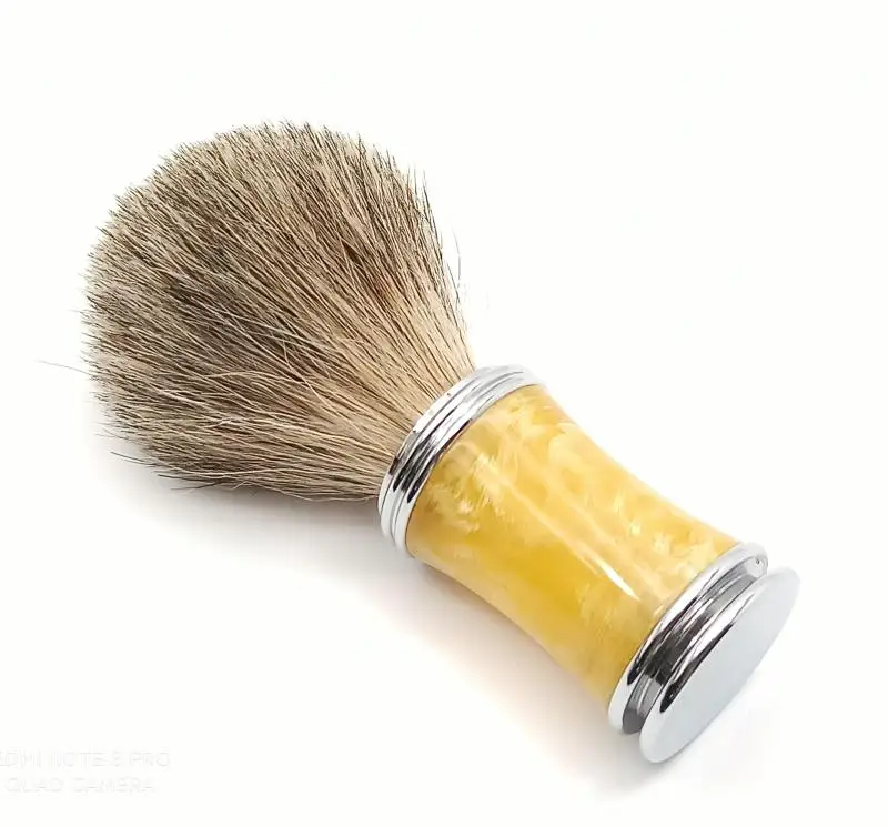 Manufacture High Quality Men Badger  Hair Acrylic Handle Men Shaving Brush