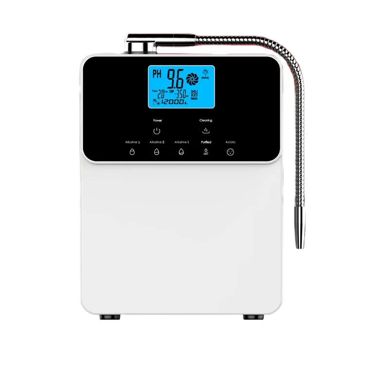 
ЖК-дисплей home ce 5 7 11 пластин очиститель щелочной воды портативный ионизатор воды 